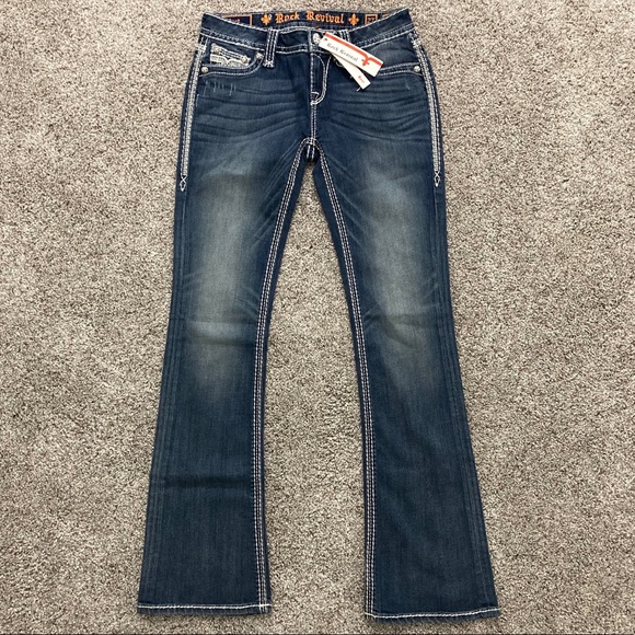 Rock Revival Denim - New Rock Revival Petra B402 Boot Cut Jeans